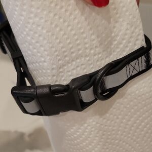 Rubber Reflective Dog Clollar Med